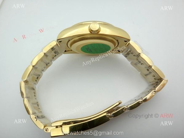 Replica Rolex Yellow Gold Black Onyx Dial Day Date Watch Replica Rolex Yellow Gold Black Onyx Dial Day Date Watch