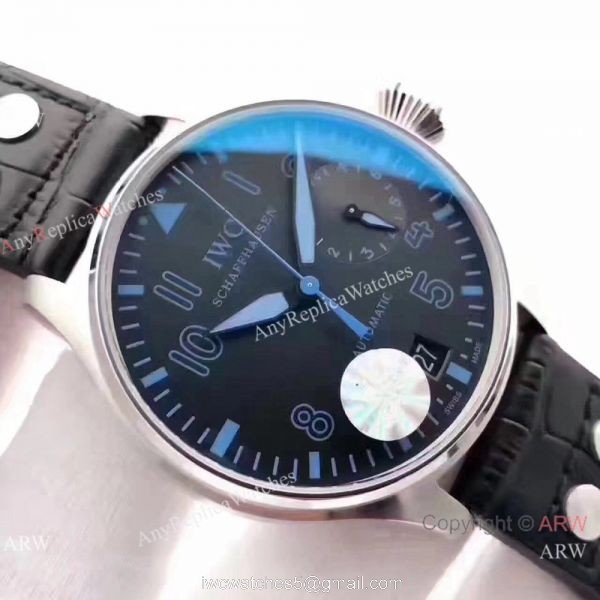 New IWC Big Pilots 7 days Muhammad Ali Watch SS BlueBlack Dial New IWC Big Pilots 7 days Muhammad Ali Watch SS BlueBlack Dial