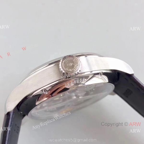 Super Clone IWC Portuguese Black Face Annual Calendar 7 Days Watch IW503501 Super Clone IWC Portuguese Black Face Annual Calendar 7 Days Watch IW503501