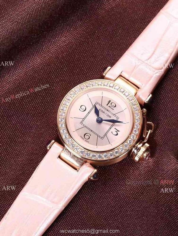 Wholesale Price Replica Cartier Pasha Lady Watch Rose Gold Case Blue Version Wholesale Price Replica Cartier Pasha Lady Watch Rose Gold Case Blue Version