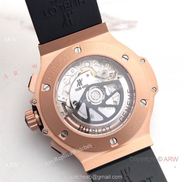 Hublot Big Bang Rose Gold Pink Dial Replica Watch 4100 Swiss Grade Hublot Big Bang Rose Gold Pink Dial Replica Watch 4100 Swiss Grade