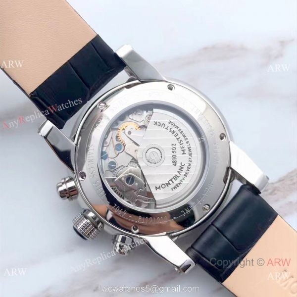 Swiss Grade 1 7750 MontBlanc Timewalker SS Rose Gold Markers / Mont Blanc Knock Off Watch Swiss Grade 1 7750 MontBlanc Timewalker SS Rose Gold Markers / Mont Blanc Knock Off Watch