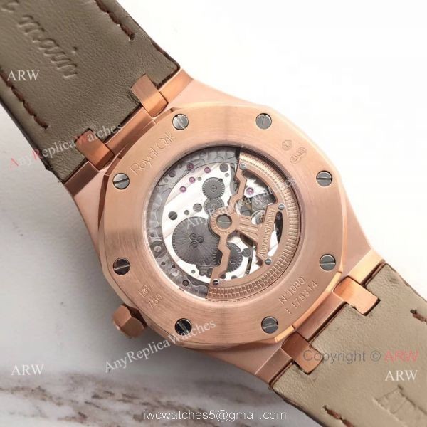 JH Factory Replica Audemars Piguet Jumbo Extra Thin Rose Gold Diamond AP Watch 39MM JH Factory Replica Audemars Piguet Jumbo Extra Thin Rose Gold Diamond AP Watch 39MM