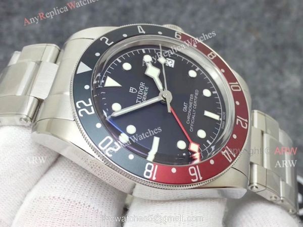 Replica Tudor Black Bay GMT Pepsi Watch For Sale Blue Red Bezel Black Dial Replica Tudor Black Bay GMT Pepsi Watch For Sale Blue Red Bezel Black Dial