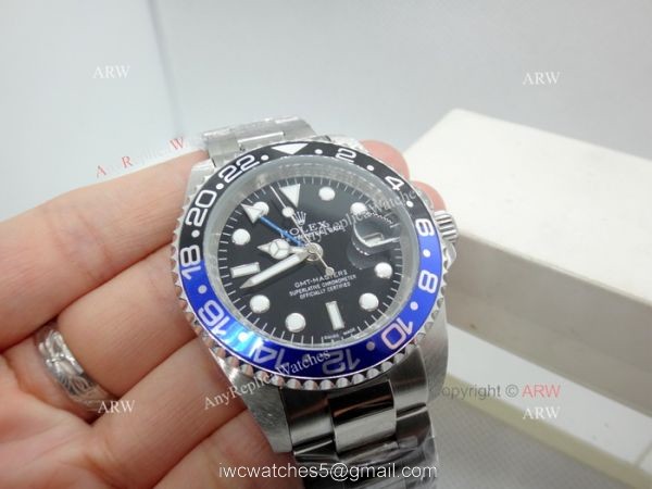 Copy Rolex GMT Master ii BlueBlack Bezel 40mm Mans Watch Copy Rolex GMT Master ii BlueBlack Bezel 40mm Mans Watch
