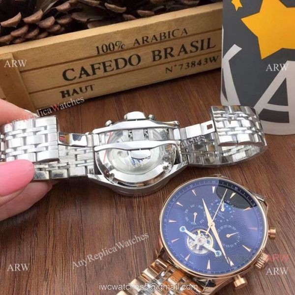 IWC Portuguese Moonphase Replica Watches Two Tone Rose Gold 44MM IWC Portuguese Moonphase Replica Watches Two Tone Rose Gold 44MM
