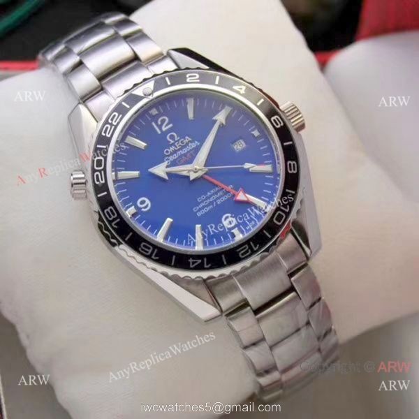 Copy Omega Seamaster Planet Ocean GMT 45mm Watches Orange Bezel Copy Omega Seamaster Planet Ocean GMT 45mm Watches Orange Bezel