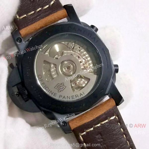 Panerai Luminor FLYBACK Black Case Watch PAM580 Panerai Luminor FLYBACK Black Case Watch PAM580