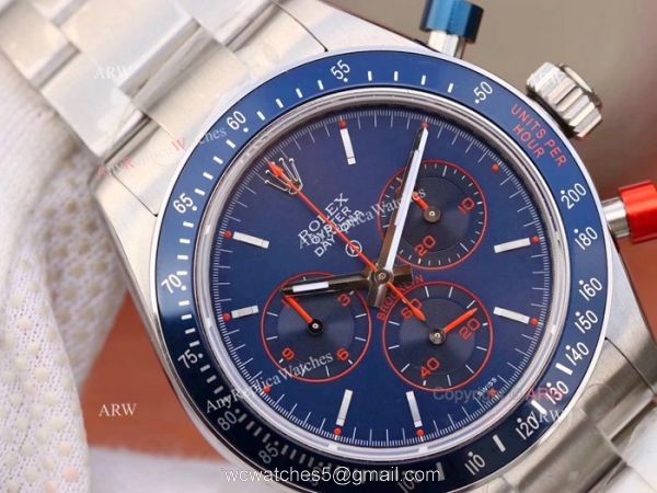 BP Factory Swiss 4130 Rolex Cool Hand Brooklyn Rolex Daytona Blue Dial Replica watch BP Factory Swiss 4130 Rolex Cool Hand Brooklyn Rolex Daytona Blue Dial Replica watch