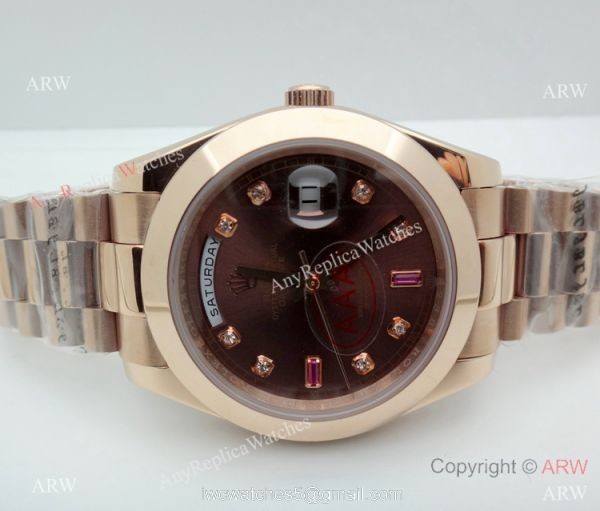 Replica Rolex Presidential Diamond Day-Date 40mm Watches Yellow Gold Replica Rolex Presidential Diamond Day-Date 40mm Watches Yellow Gold