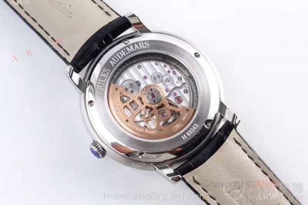 Swiss Grade Audemars Piguet Jules Audemars JH 3120 Watch SS Silver Dial Swiss Grade Audemars Piguet Jules Audemars JH 3120 Watch SS Silver Dial