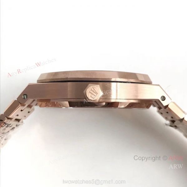 Swiss Replica Audemars Piguet Royal Oak Extra-Thin Tourbillon 2924 Watch Rose Gold Blue Dial Swiss Replica Audemars Piguet Royal Oak Extra-Thin Tourbillon 2924 Watch Rose Gold Blue Dial