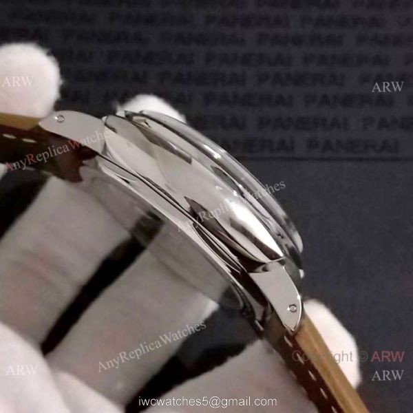 New Copy Panerai LUMINOR MARINA SS Brown Leather Strap Watch PAM422 New Copy Panerai LUMINOR MARINA SS Brown Leather Strap Watch PAM422