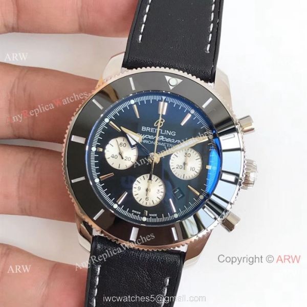 Replica Breitling Superocean Heritage II B01 7750 Watch Black Face Replica Breitling Superocean Heritage II B01 7750 Watch Black Face