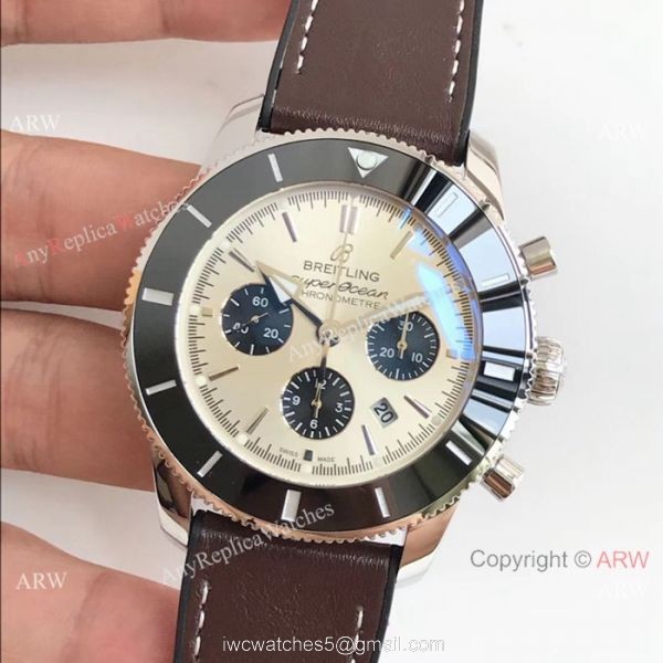 Replica Breitling Superocean Heritage II B01 Watch Stainless Steel Silver Dial Replica Breitling Superocean Heritage II B01 Watch Stainless Steel Silver Dial