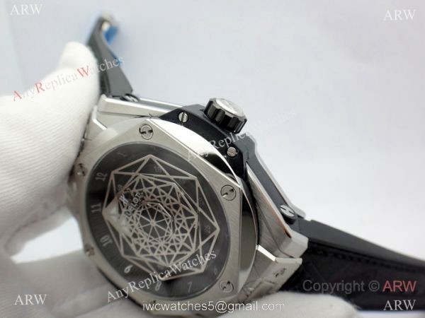 Swiss Grade Hublot Big Bang Sang Bleu Stainless Steel Watch 2019 Replica Swiss Grade Hublot Big Bang Sang Bleu Stainless Steel Watch 2019 Replica