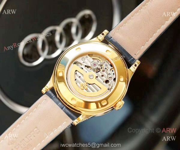 Patek Philippe Automatic Calatrava Watches Gold Case Patek Philippe Automatic Calatrava Watches Gold Case