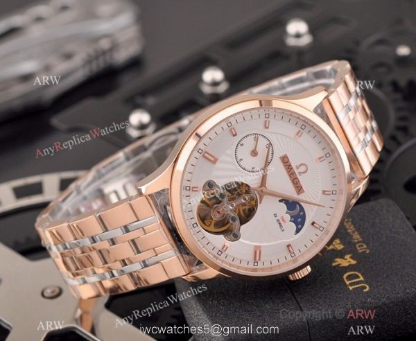 Best Replica Omega Tourbillon Moonphase Movement Stainless Steel Watch Best Replica Omega Tourbillon Moonphase Movement Stainless Steel Watch