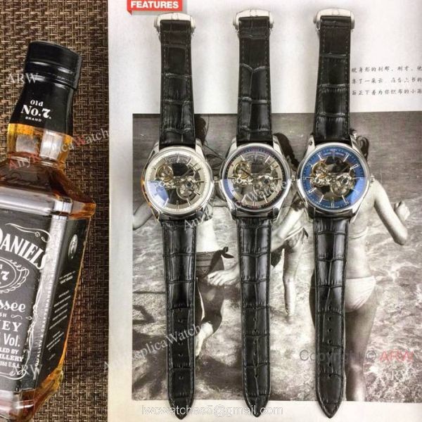 New Style Replica Omega Skeleton Watches Silver Case 42mm New Style Replica Omega Skeleton Watches Silver Case 42mm
