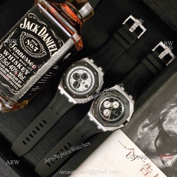 Fake Audemars Piguet Royal Oak Offshore Automatic watch SS White Dial Fake Audemars Piguet Royal Oak Offshore Automatic watch SS White Dial