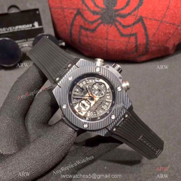 Hublot Geneve Big Bang Chronograph Watches Yellow Gummy Band Hublot Geneve Big Bang Chronograph Watches Yellow Gummy Band