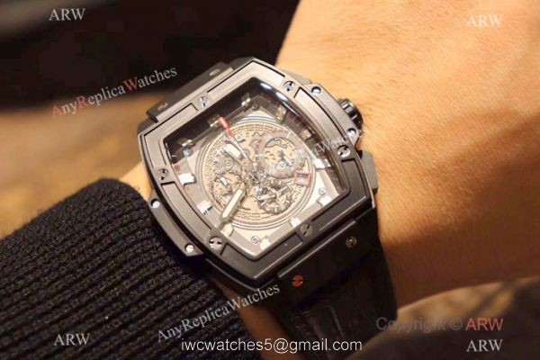 Hublot MP-06 Senna Limited Edition Chronograph watch Replica Black Case Hublot MP-06 Senna Limited Edition Chronograph watch Replica Black Case