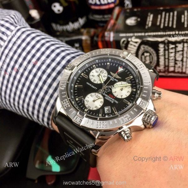 Best Replica Breitling COLT Chronograph Watch Blue Dial Blue Rubber Band Best Replica Breitling COLT Chronograph Watch Blue Dial Blue Rubber Band