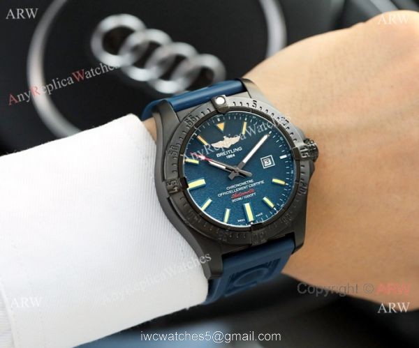 Clone Breitling Avenger II Seawolf Watch All Black w/ Yellow Hand Clone Breitling Avenger II Seawolf Watch All Black w/ Yellow Hand