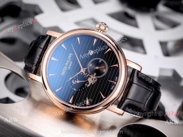 Patek Philippe Calatrava 42mm Copy Watches SS White Moonphase Dial Patek Philippe Calatrava 42mm Copy Watches SS White Moonphase Dial