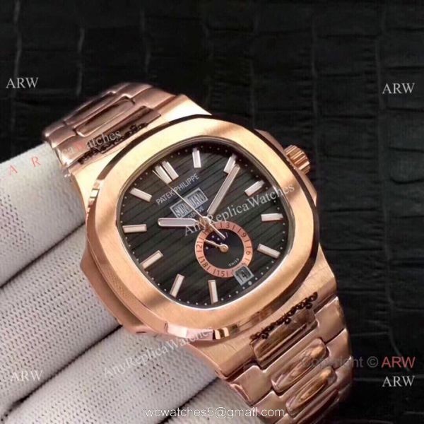 Fake Patek Philippe Nautilus Annual Calendar Rose Gold Watches Fake Patek Philippe Nautilus Annual Calendar Rose Gold Watches