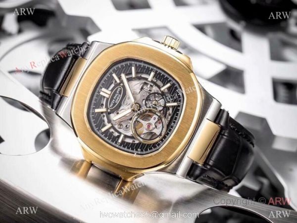Patek Philippe Nautilus Skeleton Replica watches SS Blue Dial Patek Philippe Nautilus Skeleton Replica watches SS Blue Dial
