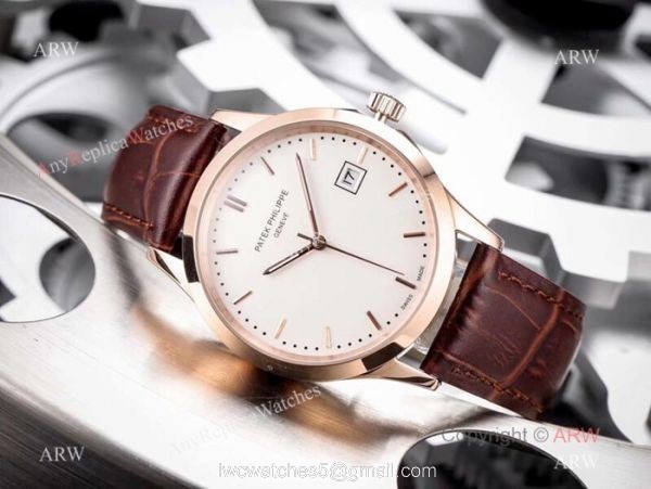 Fake Patek Philippe Calatrava Rose Gold Automatic Watches 42mm Fake Patek Philippe Calatrava Rose Gold Automatic Watches 42mm
