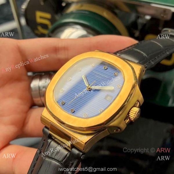 Fake Patek Philippe Nautilus 42mm Men Watches SS Diamond Marker Fake Patek Philippe Nautilus 42mm Men Watches SS Diamond Marker