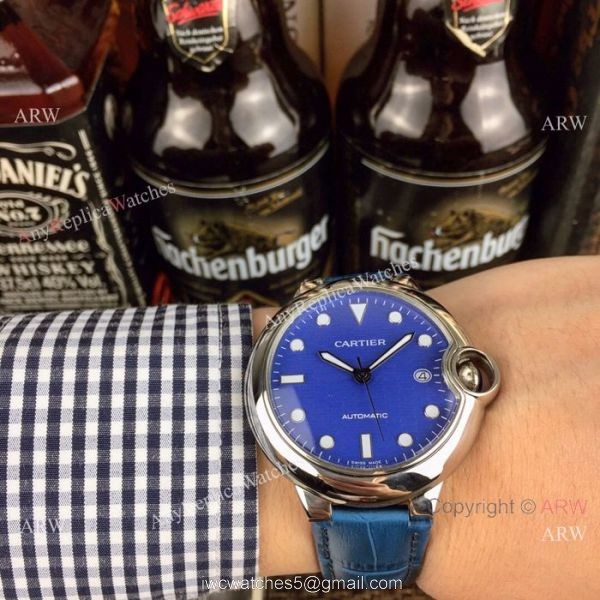 Replica Cartier Ballon Bleu de Black PVD watches New Model Replica Cartier Ballon Bleu de Black PVD watches New Model