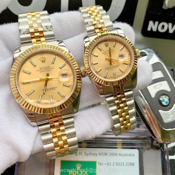 Asia 8215 Rolex Datejust II Jubilee Bracelet 2-Tone White MOP Dial Watch Asia 8215 Rolex Datejust II Jubilee Bracelet 2-Tone White MOP Dial Watch
