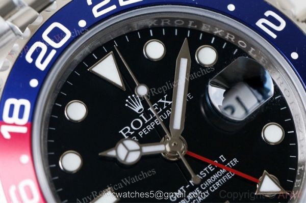 Rolex GMT Master II Pepsi Replica Watch with ASIA ETA2836 Movement Rolex GMT Master II Pepsi Replica Watch with ASIA ETA2836 Movement