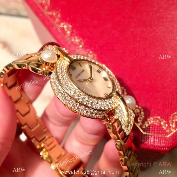 Swiss Quality Cartier Sapphire glass Yellow Gold Watch 33mm Swiss Quality Cartier Sapphire glass Yellow Gold Watch 33mm
