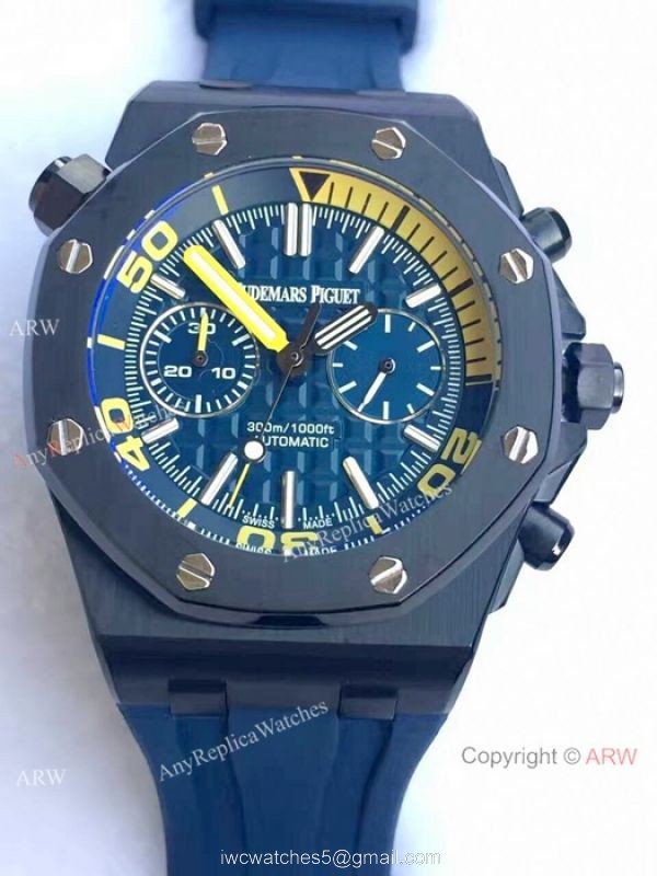 Copy Audemars Piguet Royal Oak Offshore Diver Chronograph Watch Black Case Copy Audemars Piguet Royal Oak Offshore Diver Chronograph Watch Black Case