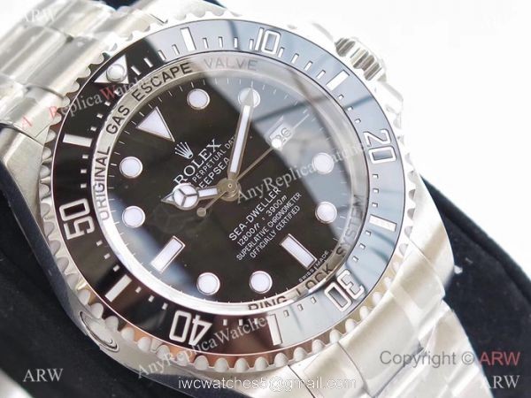Best Replica Rolex Deepsea SEA-DWELLER SS Black Dial 44mm Watch Rolex VR Factory &8216;MAX Best Replica Rolex Deepsea SEA-DWELLER SS Black Dial 44mm Watch Rolex VR Factory &8216;MAX
