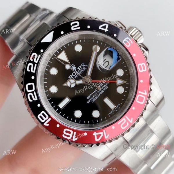 Noob Factory Rolex GMT-Master II &8216;COKE Watch V3 version AAA Replica Noob Factory Rolex GMT-Master II &8216;COKE Watch V3 version AAA Replica