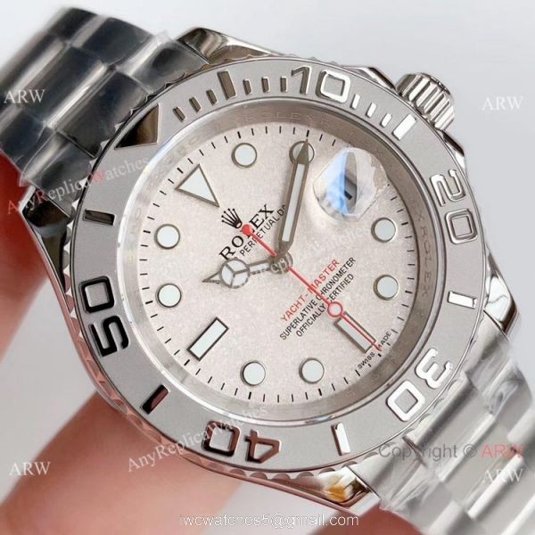 Noob Rolex Watches Copy Yacht-Master Gray Face 40mm Watch Noob Rolex Watches Copy Yacht-Master Gray Face 40mm Watch