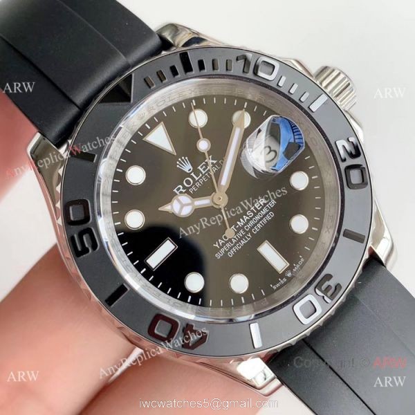 Yacht-Master Rolex Oysterflex Replica Watch with Clone ETA2836 Yacht-Master Rolex Oysterflex Replica Watch with Clone ETA2836