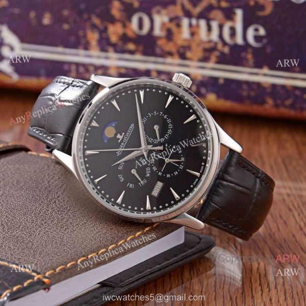 Jaeger-LeCoultre Perpetual Calendar 41mm Watch Replica Rose Gold White Face Jaeger-LeCoultre Perpetual Calendar 41mm Watch Replica Rose Gold White Face