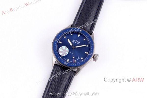 ZF Best 1:1 Replica Blancpain Fifty Fathoms Bathyscaphe Cal.1315 Watch Ceramic Blue Bezel ZF Best 1:1 Replica Blancpain Fifty Fathoms Bathyscaphe Cal.1315 Watch Ceramic Blue Bezel