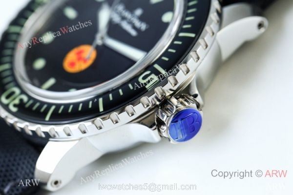 Best 1:1 Replica Blancpain Fifty Fathoms &8216;Tribute to Fifty Fathoms Watch SS Black Bezel Best 1:1 Replica Blancpain Fifty Fathoms &8216;Tribute to Fifty Fathoms Watch SS Black Bezel