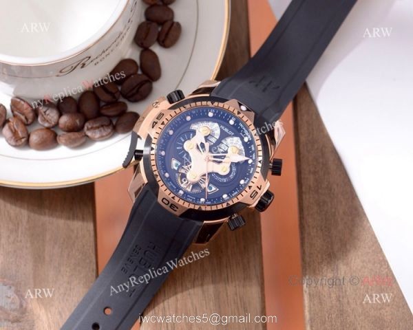 2019 Replica Hublot Big Bang Perpetual Calendar watch Rose Gold Blue Face 2019 Replica Hublot Big Bang Perpetual Calendar watch Rose Gold Blue Face