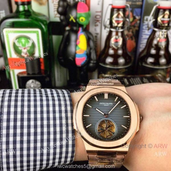 Best Replica Patek Philippe Tourbillon Watches 40mm Rose Gold and White Best Replica Patek Philippe Tourbillon Watches 40mm Rose Gold and White