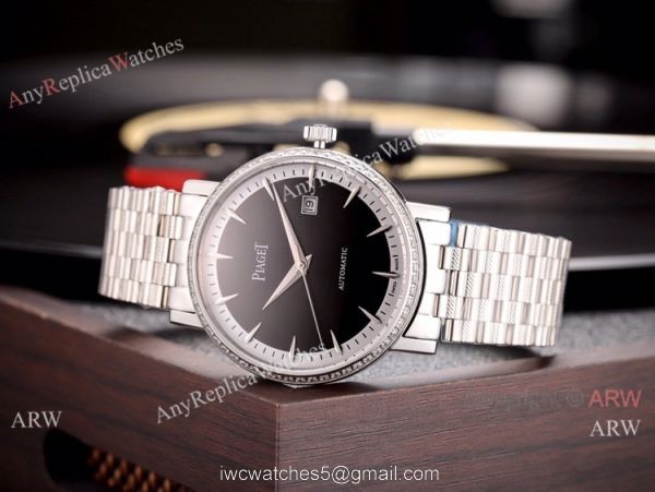 AAA Replica Piaget Altiplano Date Watch Rose Gold Diamnd bezel AAA Replica Piaget Altiplano Date Watch Rose Gold Diamnd bezel