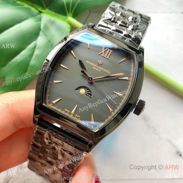 Buy Vacheron Constantin Geneve Fake Malte Moonphase Watch Black and White Buy Vacheron Constantin Geneve Fake Malte Moonphase Watch Black and White