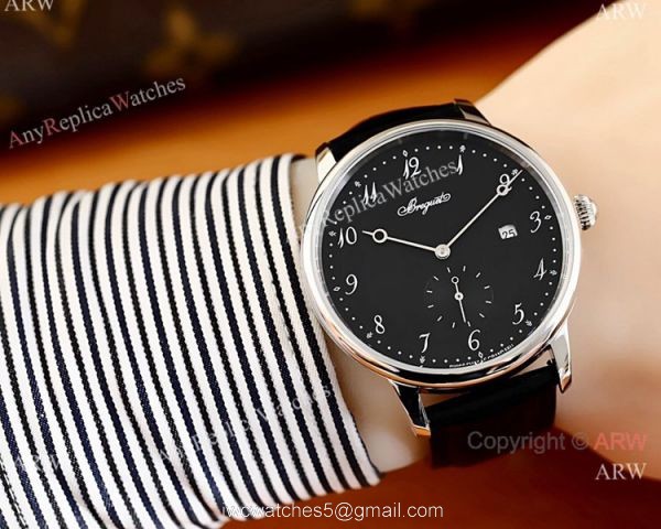 Replica Breguet Classique SS White Arabic Dial Watches 40mm Replica Breguet Classique SS White Arabic Dial Watches 40mm